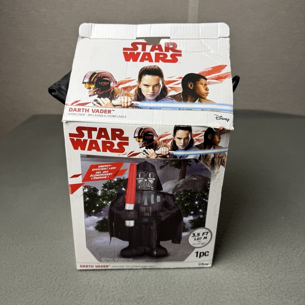 2015 Brand New Darth Vader Gemmy Star Wars Holiday Inflatable. 5 Ft. Halloween